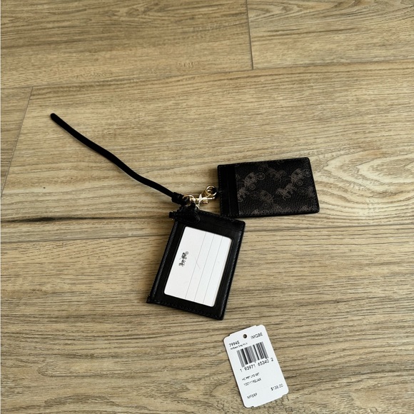 Coach card case set with strap - NWT - Picture 3 of 4